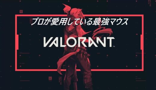【VALORANT】現役プロの使用率が高い最強ゲーミングマウス3選